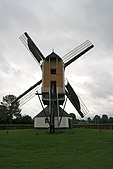 De molen in bedrijf