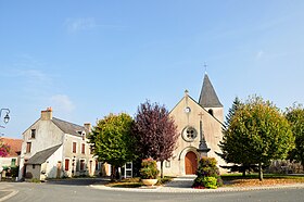 La place de l'église.