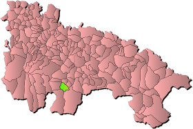 Localisation de Villanueva de Cameros