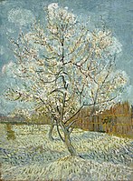 Peach Tree in Blossom March–April 1888 Van Gogh Museum, Amsterdam (F404)