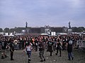 Overview photo of the main stages at Wacken Open Air 2010