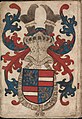 Coat of arms of Engelbert II of Nassau in the Nassau-Vianden armorial