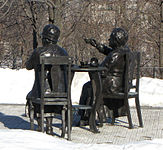 Statua delle Famous Five a Parliament Hill, Ottawa