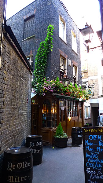 Ye Olde Mitre. From London’s 8 Most Unique Pubs
