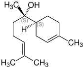 Struktur von (−)-α-Bisabolol