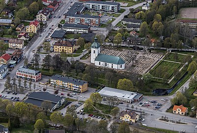 Kyrkan från ovan