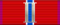 Distintivo al merito alla regione di Mosca di II classe - nastrino per uniforme ordinaria