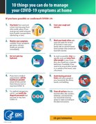 10 Things You Can Do to Manage your COVID-19 Symptoms at Home (in 26 languages)