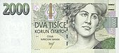 2000CZK obverse