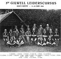 Groepsfoto van de Gilwell training van Rambonnet