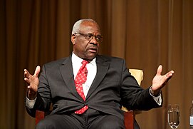 Thomas speaks at the Library of Congress in September 2012 64-CFDA Clarence Thomas NARA.jpg