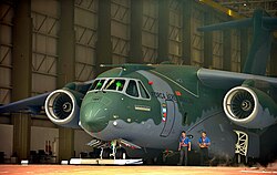 Primer prototipo del Embraer KC-390