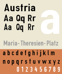 Austria (Schriftart)