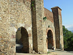 Ruins of the fortified walls of the Fouka Gate