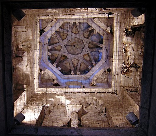 Bóveda de la mezquita Bab al-Mardum de Toledo