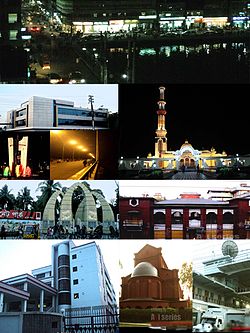 Skyline of Barisal City