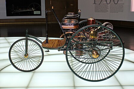 Система кермування Benz Patent-Motorwagen, 1886 рік.