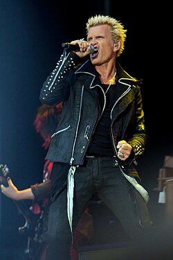 Billy Idol vuonna 2012