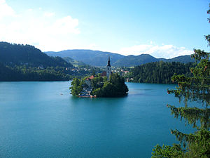 Bled island, Slovenia