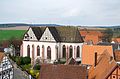 Blick auf die Klosterkirche „Zum Heiligen Leichnam“ in Blomberg, Kreis Lippe.