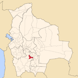 Provincia di Cornelio Saavedra – Localizzazione