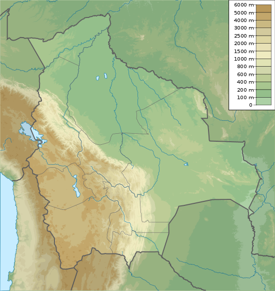 UNESCO Pasaules mantojuma vietas Bolīvijā (Bolīvija)