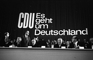 Party convention, Düsseldorf 1965