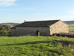 Kaplnka Saint-Christol de Nissan-lez-Enserune, 5. storočie, neďaleko Béziers, Francúzsko