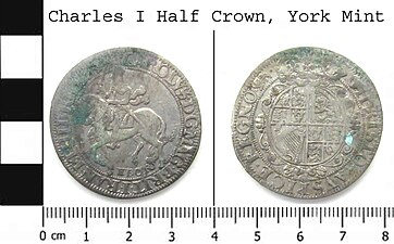 Charles I half crown