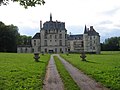 Château de Thugny-Trugny, parc et grange aux dîmes