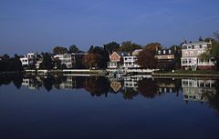 Chestertown's historic waterfront ChestertownMD Rivershot.jpg