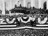 Amtseinführung von US-Präsident Grover Cleveland 1885
