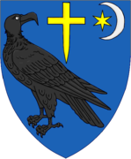 Reproduction of Wallachia coat of arms in Middle Ages