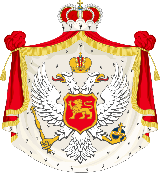 Royal Coat of arms of Kingdom of Montenegro