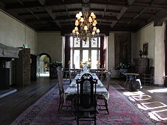 Dining Room in Coe Hall in 2016