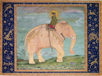 محمد داراشکوه سوار بر فیل