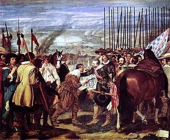 La reddition de Breda, ou Les Lances1634-1635 (307,5 x 370,5 cm)Musée du Prado, Madrid