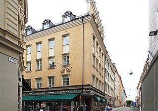 Sadelmakarens hus (Drottninggatan / Fredsgatan).