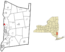 موقعیت هاید پارک (حوزه سرشماری)، نیویورک در نقشه