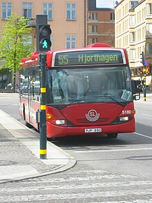 ED95 bus in Sweden running on a modified diesel engine E85bus.jpg