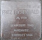 Stolperstein für Fritz Eichenwald