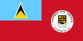 Vlag van Castries (Saint Lucia)