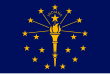 Vlag van Indiana