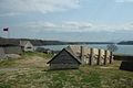 The view inside Fort Loudoun