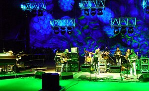 Furthur performing at Red Rocks Amphitheatre in September 2010