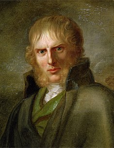 Ritratto di Caspar David Friedrich , eseguito da Gerhard von Kügelgen, circa 1810–20