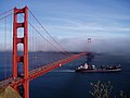 Golden Gate Bridge from above