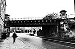 Gorgie Road, (At Tynecastle Lane), Railway Bridge