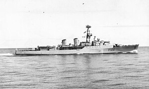 HMS Gurkha (F122) during the mid-1960s