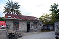 Old house made of coral bricks